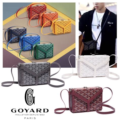 real real goyard minaudiere